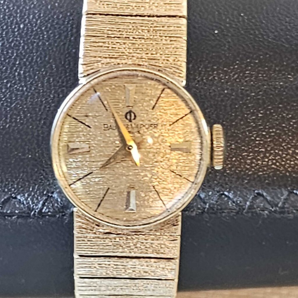 Gold watch